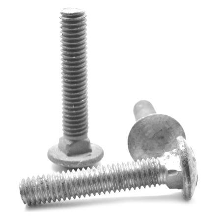 3/4 inch-10 x 4 inch Coarse Thread A307 Grade A Carriage Bolt Low Carbon Steel Hot Dip Galvanized Pk 22 S750