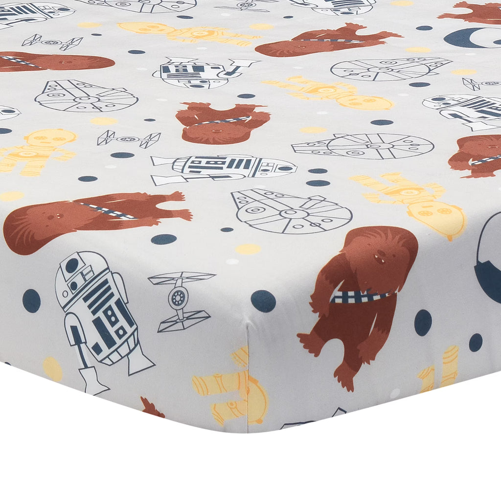 100% Cotton Fitted Crib Sheet Q51110