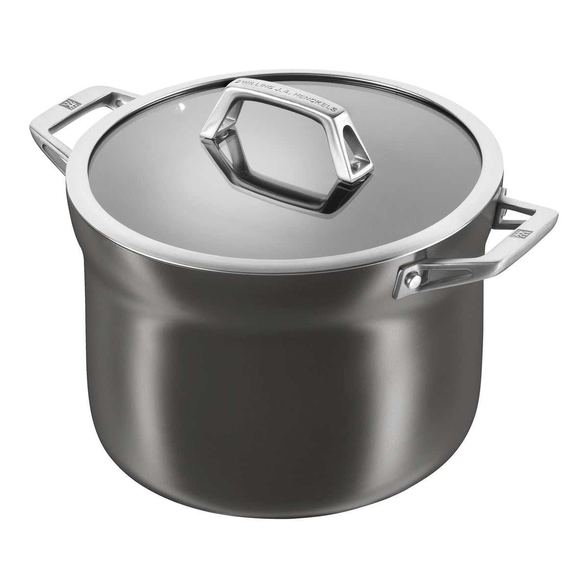 4 Qt Aluminum Hard Anodized Non-Stick Soup Pot J78474