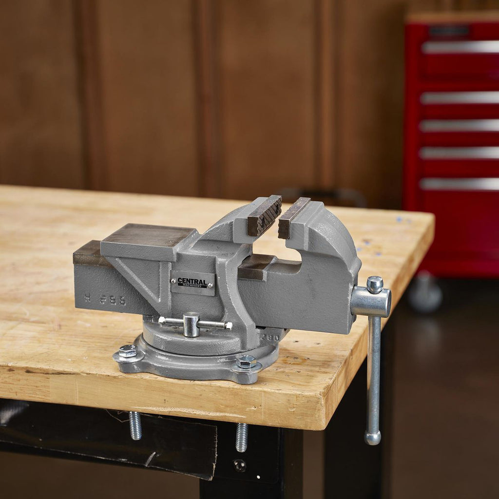 3 in. Swivel Vise with Anvil F62933