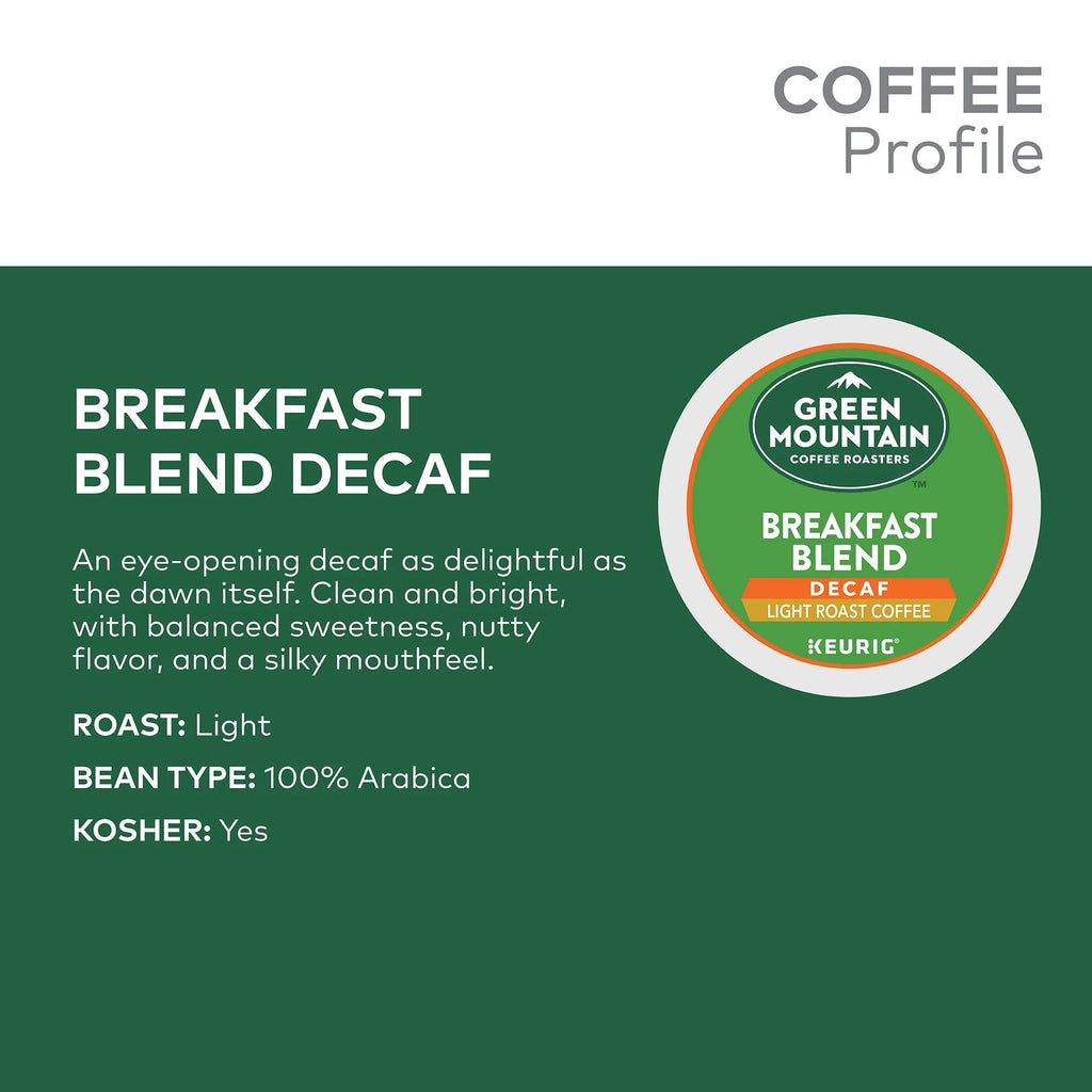 Light Roast Decaf Coffee K-Cup Pods 48 Count X3882