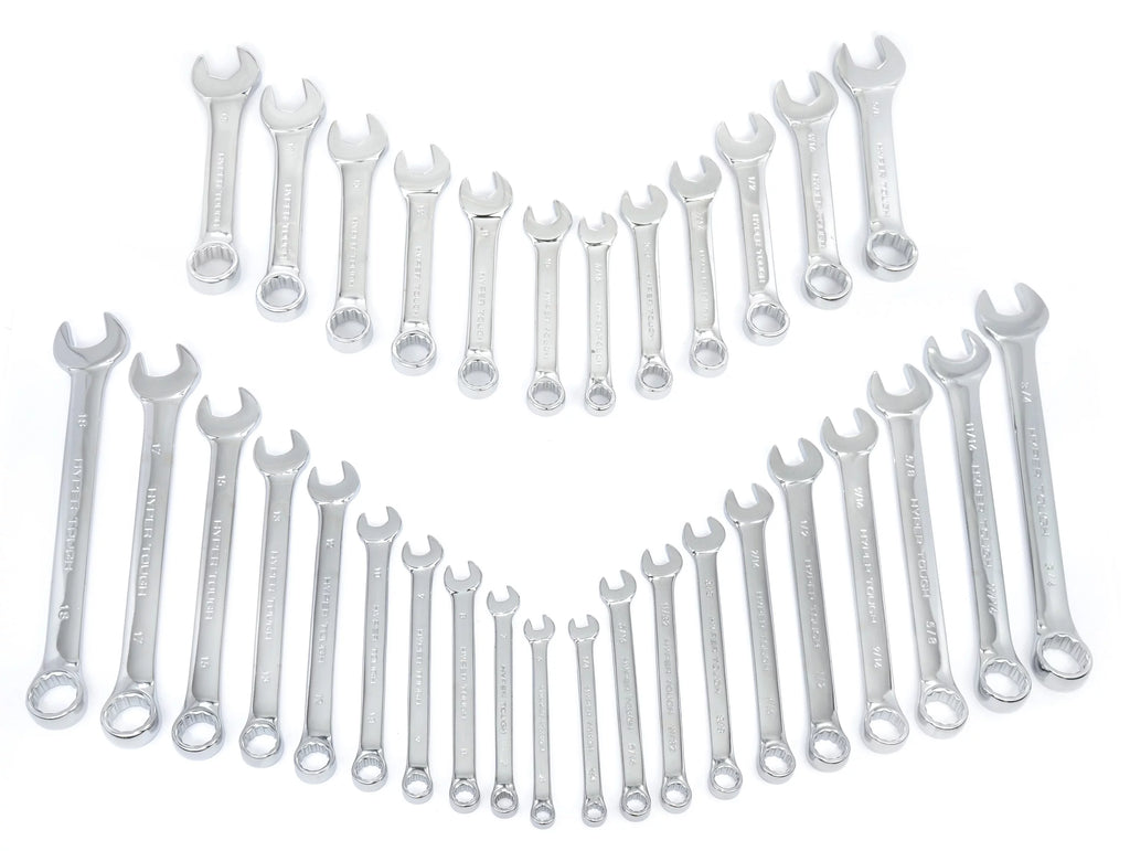 32-Piece Combination Wrench Set, Metric & SAE C57522