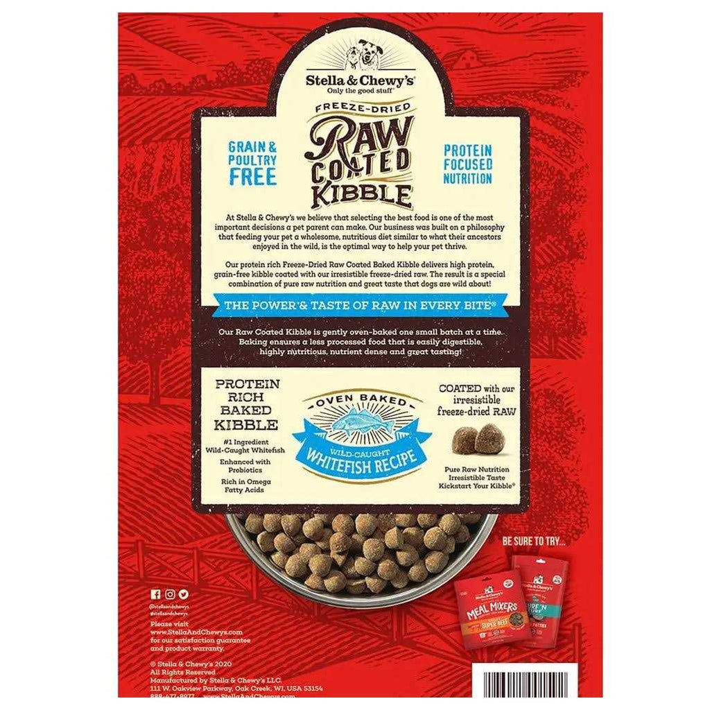 Raw Coated Dog Kibble Whitefish O802