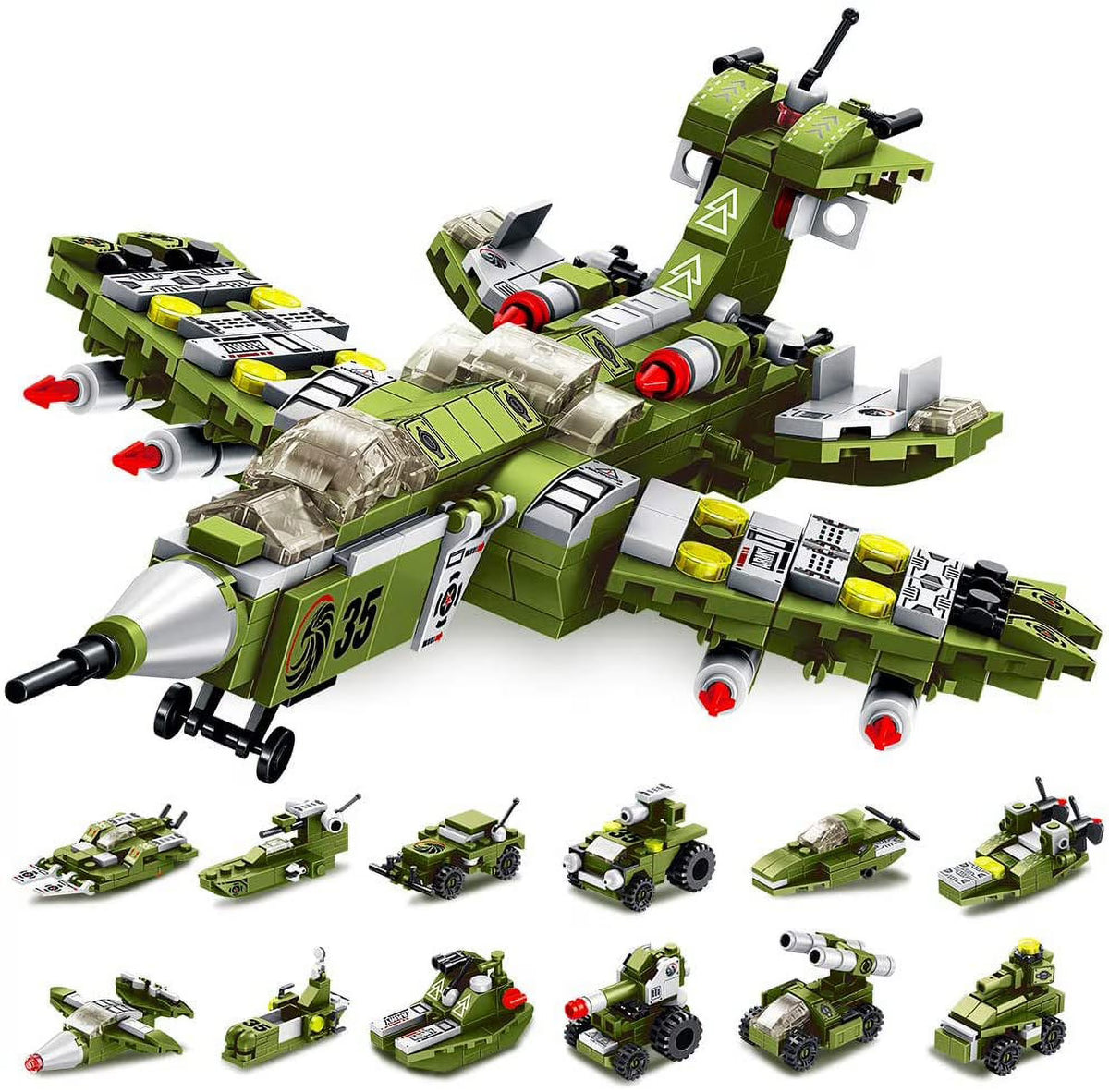 576 PCS 25-in-1 STEM Building Blocks Kits Y17746