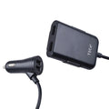 Backseat Car Charger, 4 USB Ports (2 Pack) D285