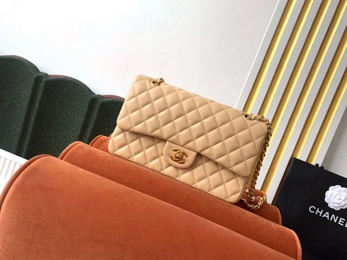 Beige Handbag D277