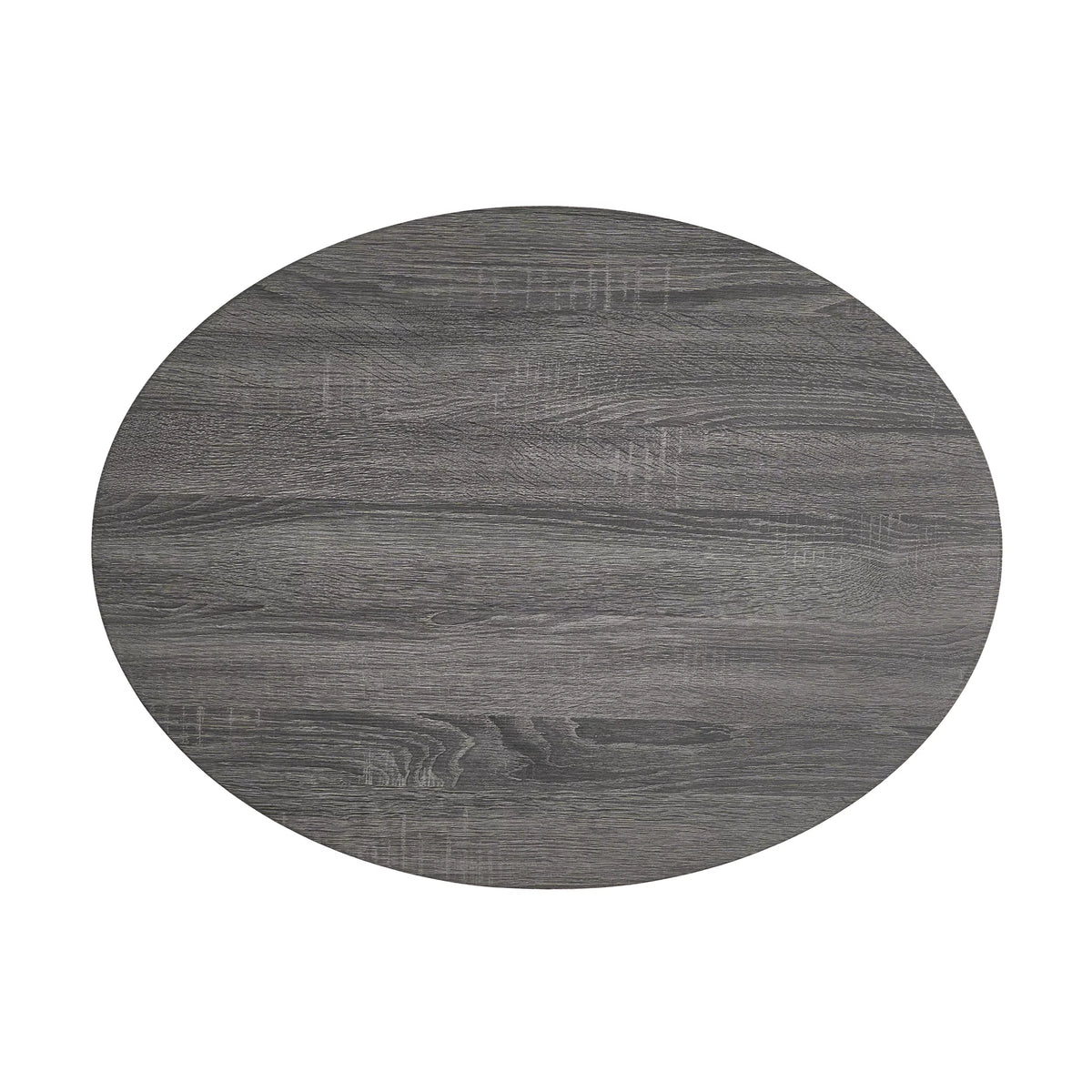Black Rotatable Oval Coffee Table W160527