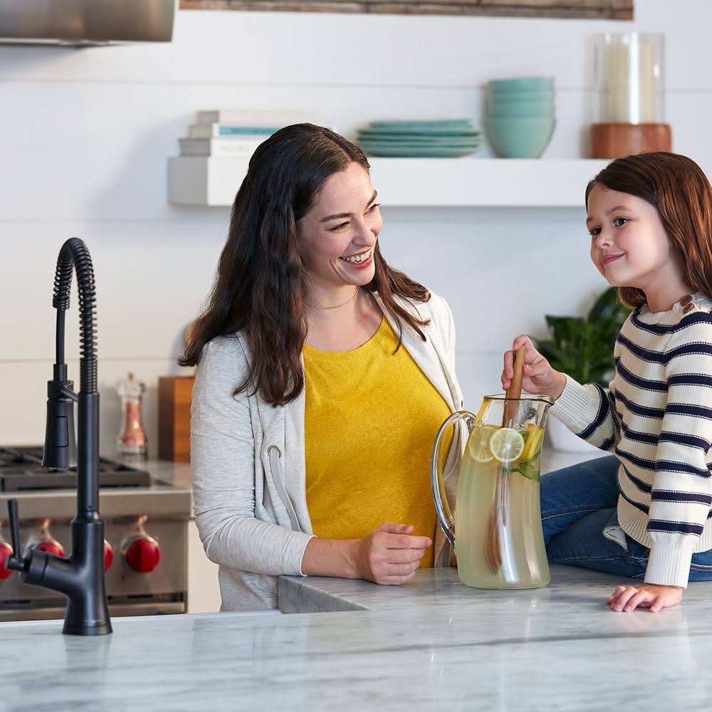 Steel Optic Kitchen Faucet H500