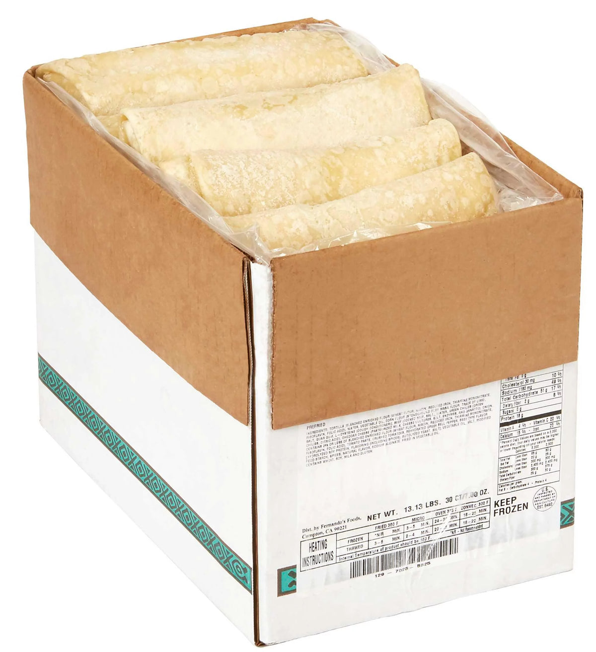 Shredded Beef Chimichanga Burrito E653007