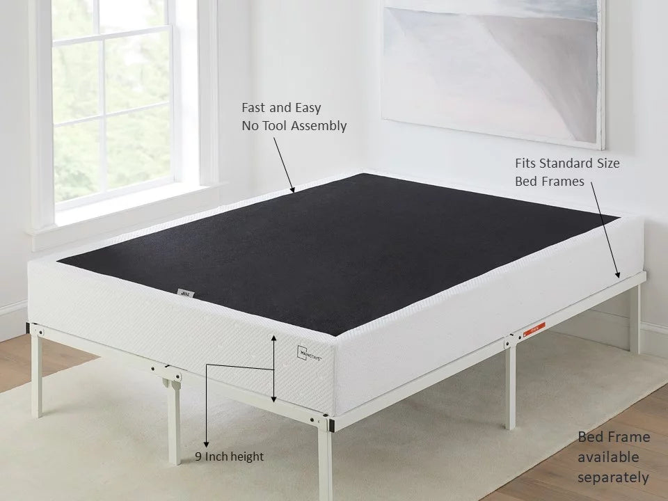 9" Queen High Profile Metal Box Spring B226998
