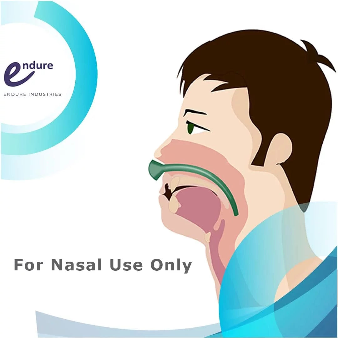 Naso Airway Tube with Lubricating Jelly, Box of 10 (28 FR) R25215