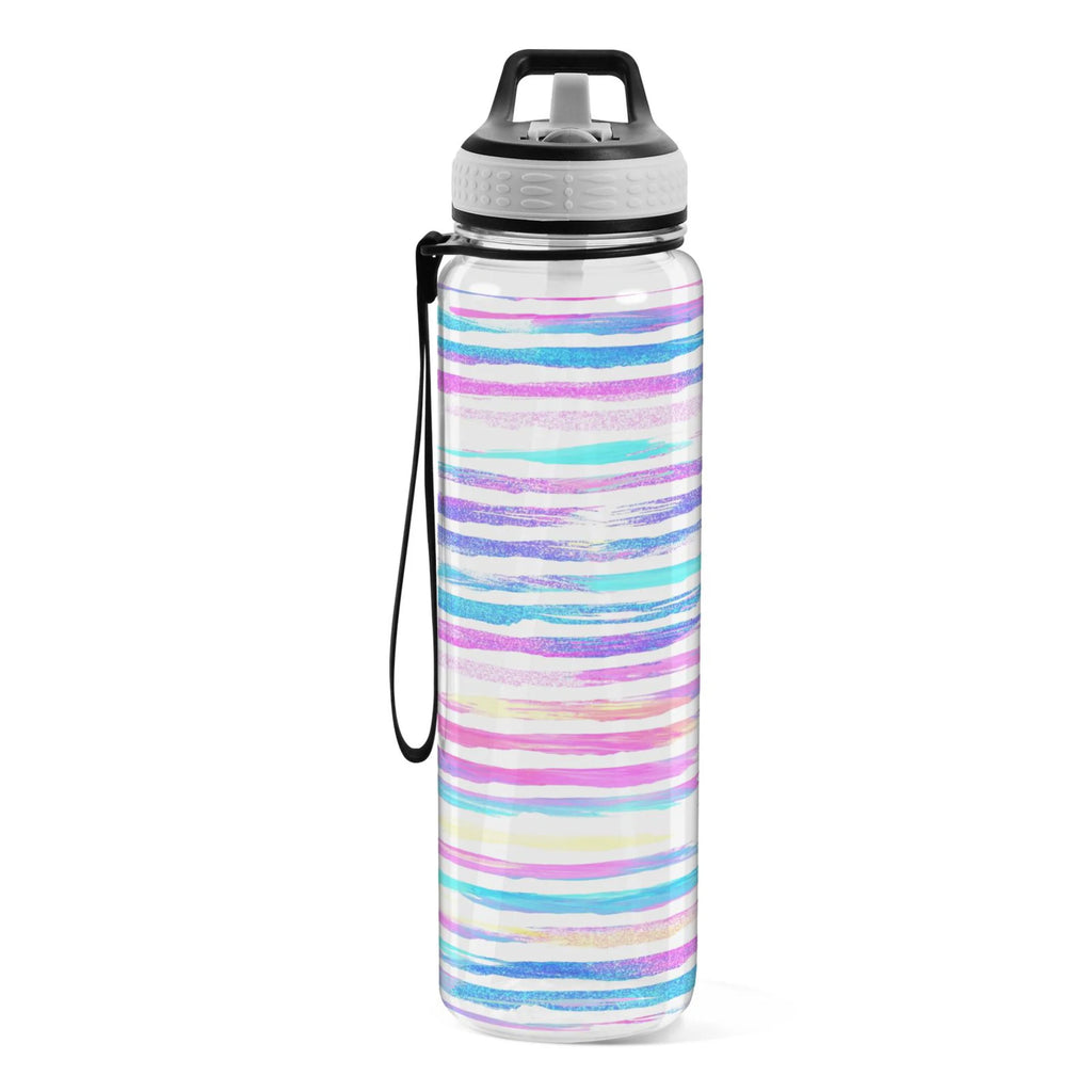 32oz Tritan Leakproof Sports Water Bottle with Straw Q367982