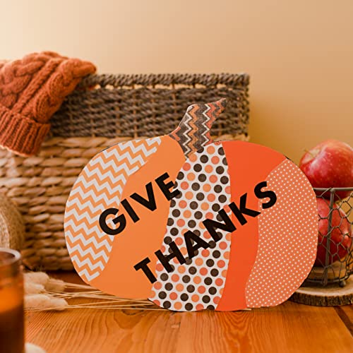 Wooden Pumpkin Cutouts 13-1/2 x 16-3/4-inch Pack of 2 B58206
