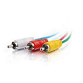 35ft Plenum-Rated Composite Video with Stereo Audio Cable T213619