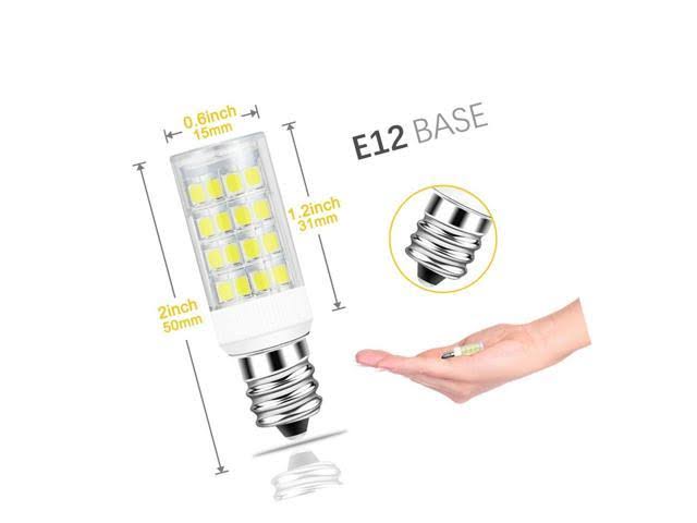 E12 Candelabra LED Bulb 4W Daylight White 6000K F98038