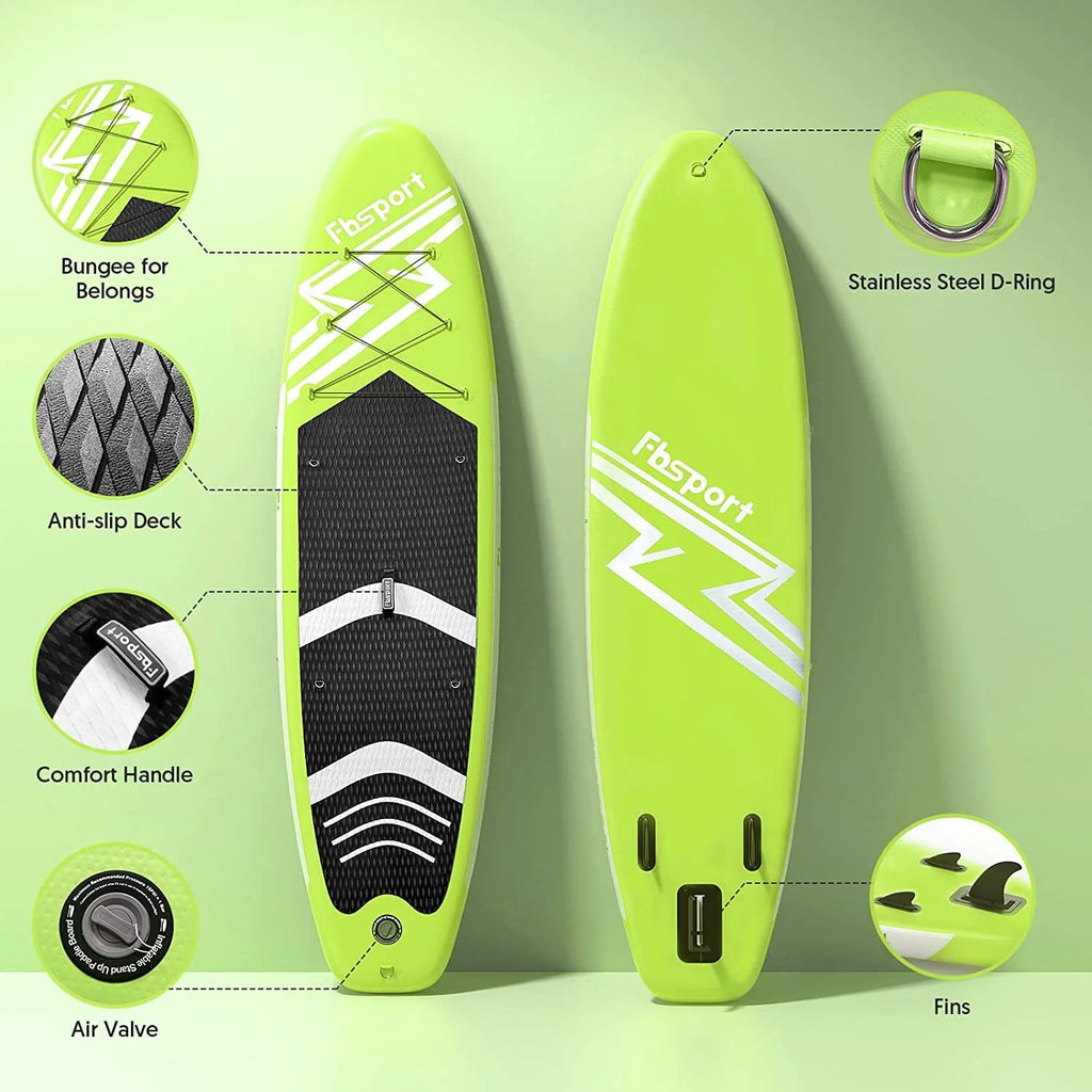 Mint Green Inflatable Paddle Board W23719