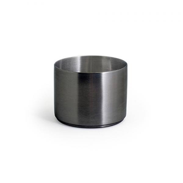 Matte Black Brushed Stainless Steel Round Ramekin R220