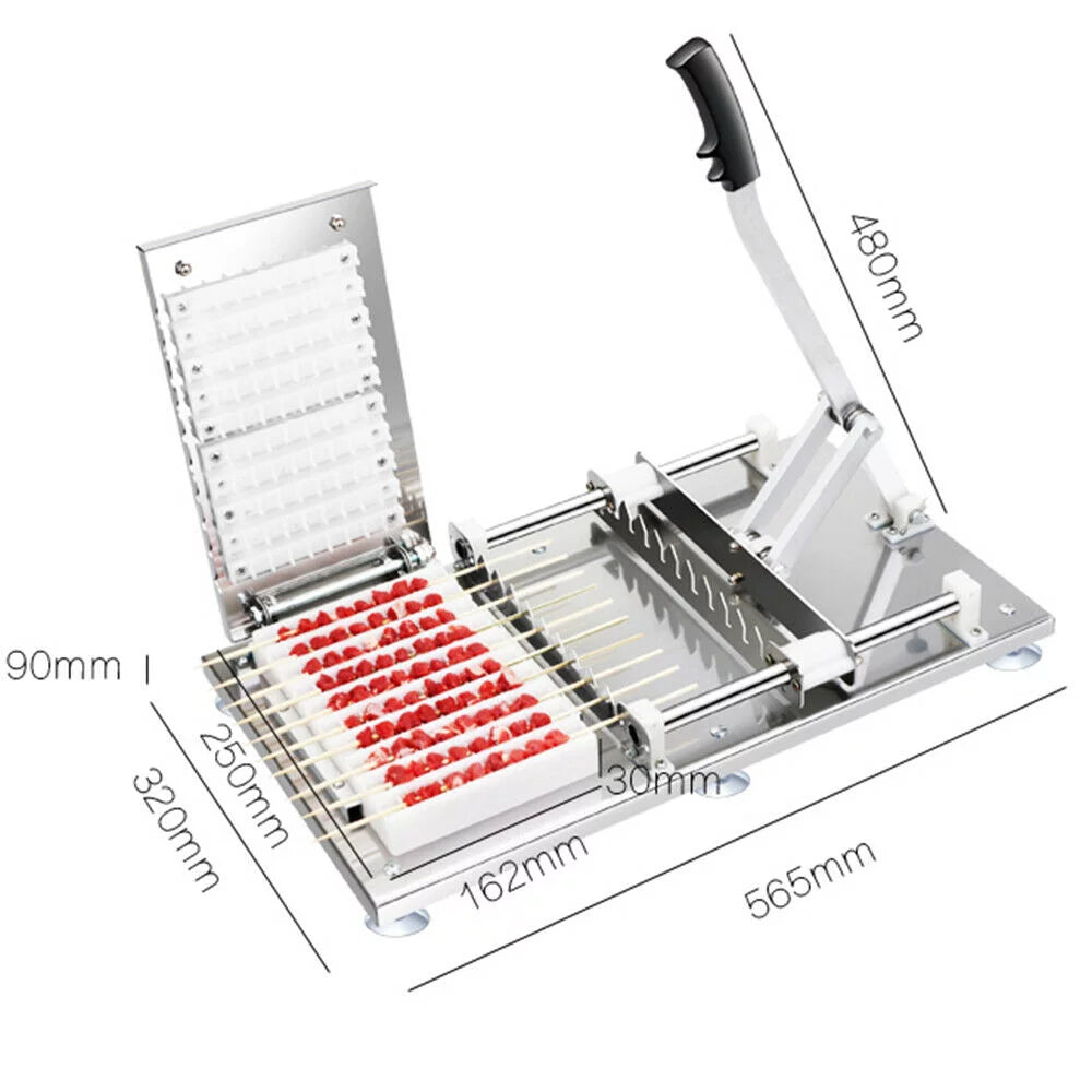 Manual Meat Skewer Machine Stainless Steel S153657