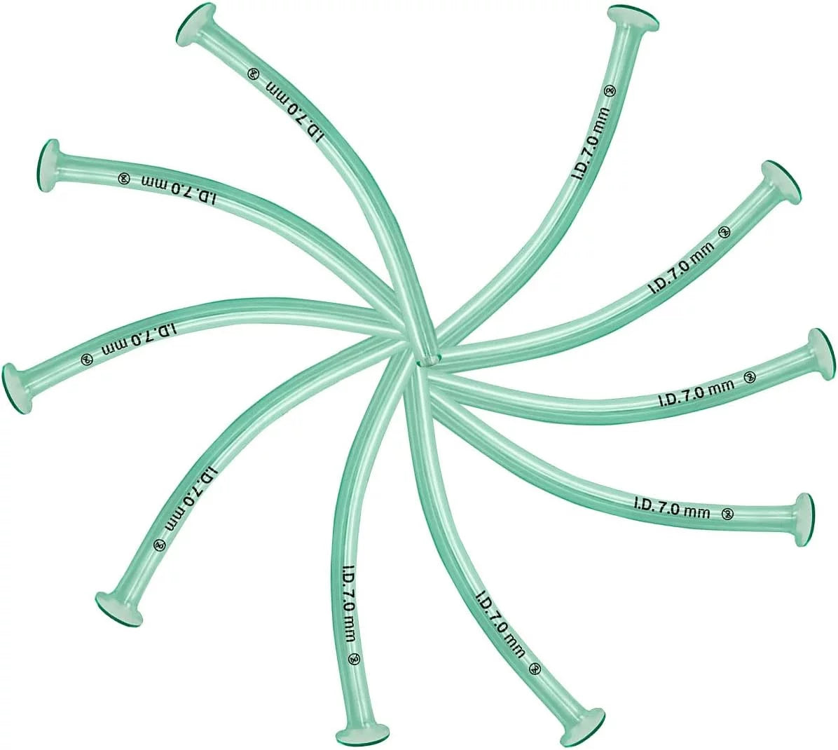 Naso Airway Tube with Lubricating Jelly, Box of 10 (28 FR) R25215