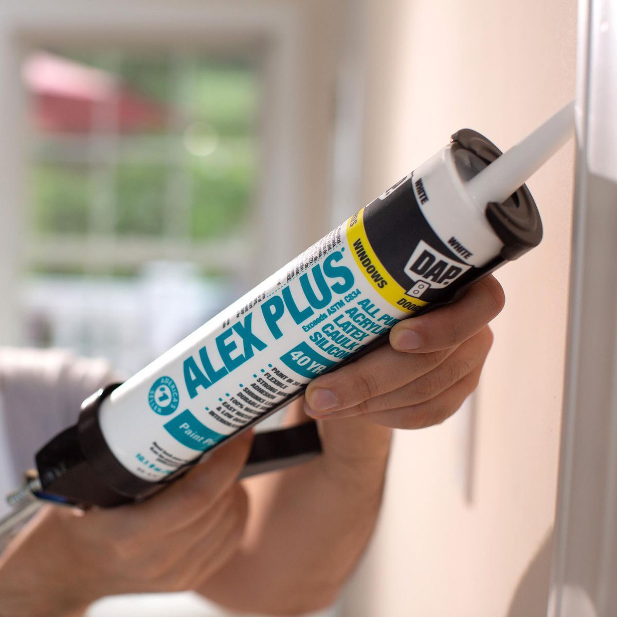 Clear Acrylic Latex Silicone Caulk Z612